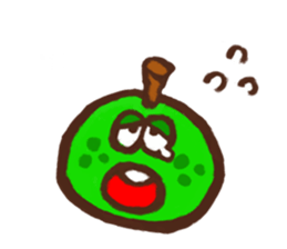 Happy Cartoon Fruits sticker #2200868