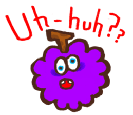 Happy Cartoon Fruits sticker #2200880