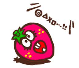 Happy Cartoon Fruits sticker #2200885