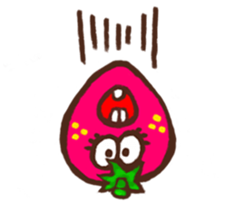 Happy Cartoon Fruits sticker #2200886