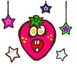 Happy Cartoon Fruits sticker #2200889