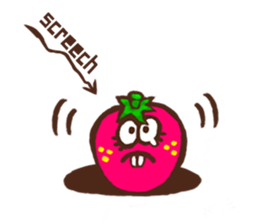 Happy Cartoon Fruits sticker #2200892