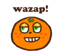 Happy Cartoon Fruits sticker #2200894