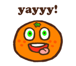 Happy Cartoon Fruits sticker #2200895