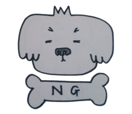 Shih tzu rarako sticker #2201188