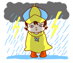 Daily abiding Mr.Amehurashi(Aplysia) sticker #2201233