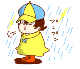 Daily abiding Mr.Amehurashi(Aplysia) sticker #2201235