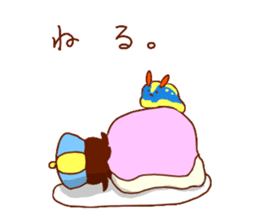 Daily abiding Mr.Amehurashi(Aplysia) sticker #2201258