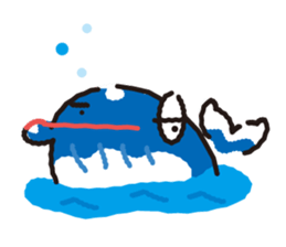 whale sticker sp-01 sticker #2201469