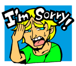 "thank you" & "sorry" sticker #2202484