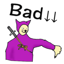 nyannjya(Ninja cat) sticker #2202953