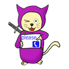 nyannjya(Ninja cat) sticker #2202968