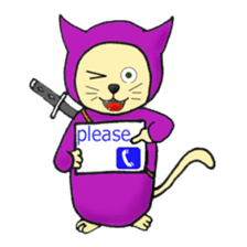nyannjya(Ninja cat) sticker #2202968