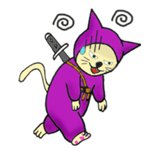 nyannjya(Ninja cat) sticker #2202975