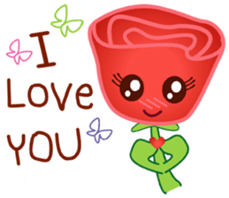 HELLO FLOWER (ENG) sticker #2202985