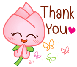 HELLO FLOWER (ENG) sticker #2202986