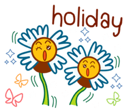 HELLO FLOWER (ENG) sticker #2202997