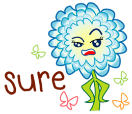 HELLO FLOWER (ENG) sticker #2202998