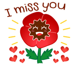 HELLO FLOWER (ENG) sticker #2203001