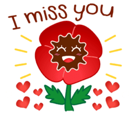 HELLO FLOWER (ENG) sticker #2203001