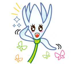 HELLO FLOWER (ENG) sticker #2203002