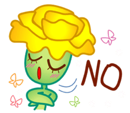 HELLO FLOWER (ENG) sticker #2203008