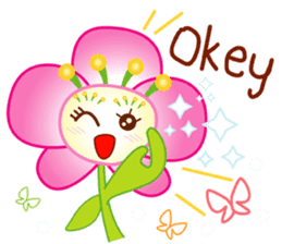 HELLO FLOWER (ENG) sticker #2203009
