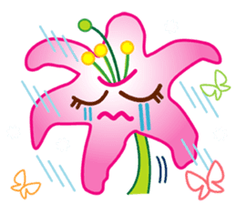 HELLO FLOWER (ENG) sticker #2203010