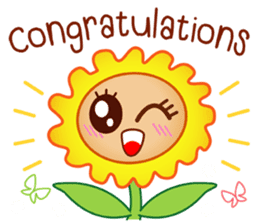 HELLO FLOWER (ENG) sticker #2203014