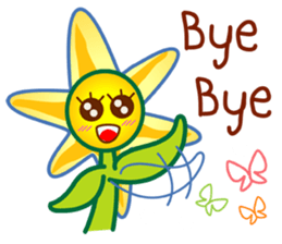 HELLO FLOWER (ENG) sticker #2203016