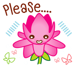 HELLO FLOWER (ENG) sticker #2203023