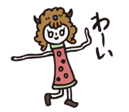 Tsuchiko's World 3 sticker #2203145