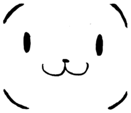 Biting rabbit and chicken Sticker sticker #2203366