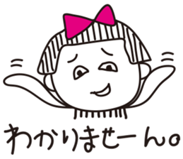 Stripe girl vol.1 sticker #2203891