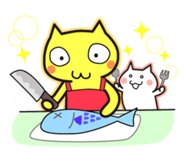 Parent-Child Cat sticker #2203993