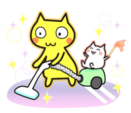 Parent-Child Cat sticker #2203994