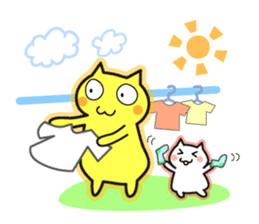 Parent-Child Cat sticker #2203995