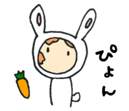 Girl of a slow pace sticker #2204032