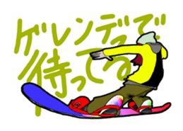 snowboaders sticker #2204506