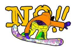 snowboaders sticker #2204509