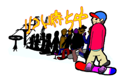 snowboaders sticker #2204534