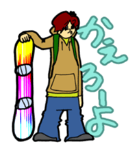 snowboaders sticker #2204541