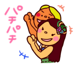 Mele and Lopaka's hula life sticker #2204548