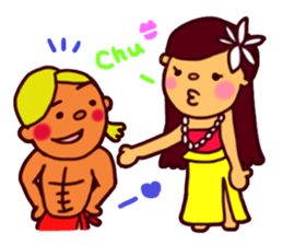 Mele and Lopaka's hula life sticker #2204552