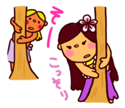 Mele and Lopaka's hula life sticker #2204572
