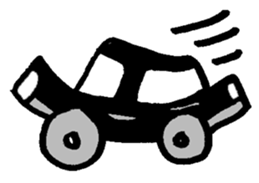 monochrome bear&bunny sticker #2205438