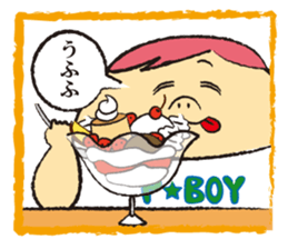 P BOY sticker #2205614