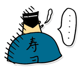 Daily life of sushi chef. sticker #2205769