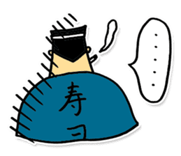 Daily life of sushi chef. sticker #2205769