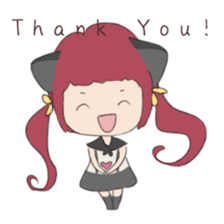 black fruit Cats sticker #2206093